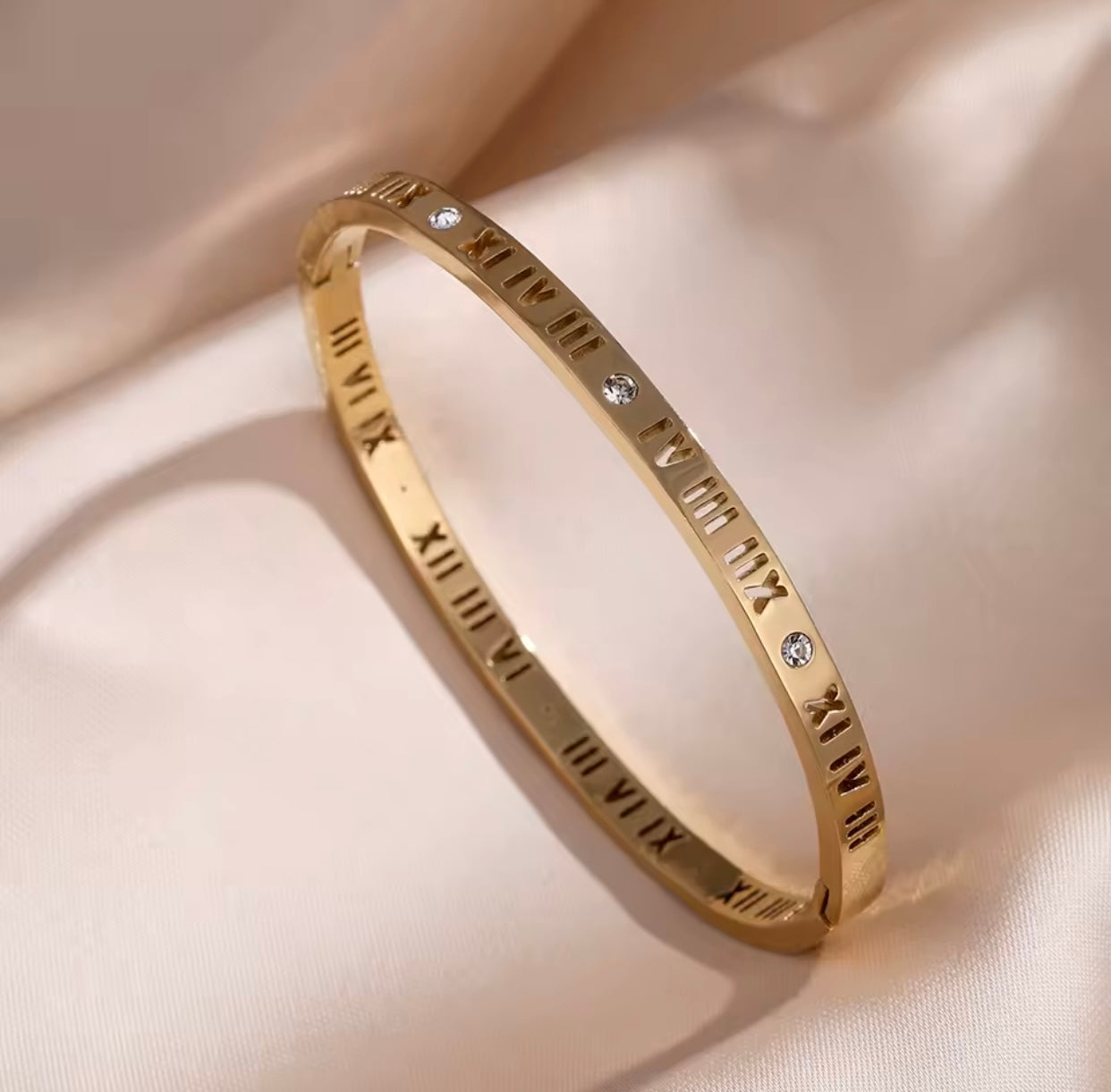 Gold Bracelet – Etched Light(Valentine Best Sellers 💝)